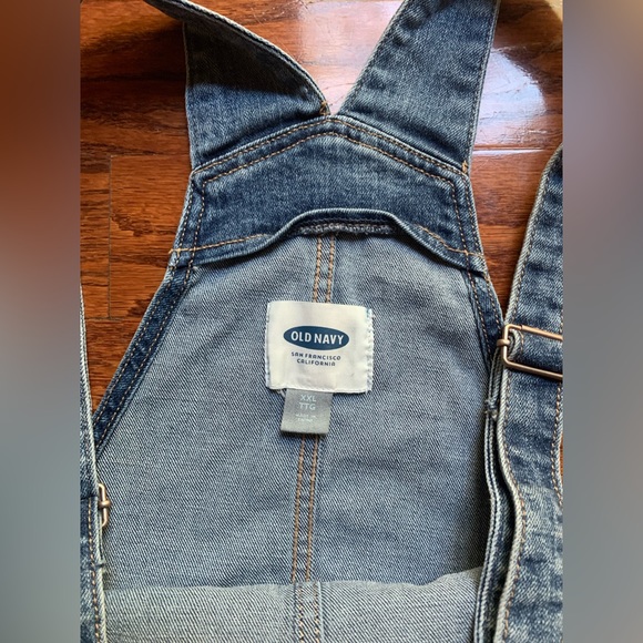 Old Navy Short Overall Jeans Size XXL - Picture 2 of 3